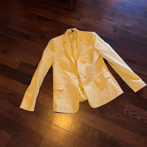 Topshop Yellow Blazer size 8